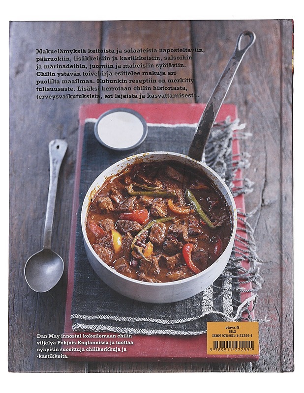 Red hot chili : kokkaa chilisti - May, Dan - Ruokakirjat - 10105510075 - 1