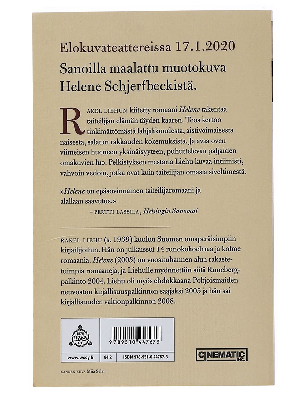Helene : romaani Helene Schjerfbeckin elämästä - Rakel Liehu - Romaanit ja novellit - 10105510080 - 1