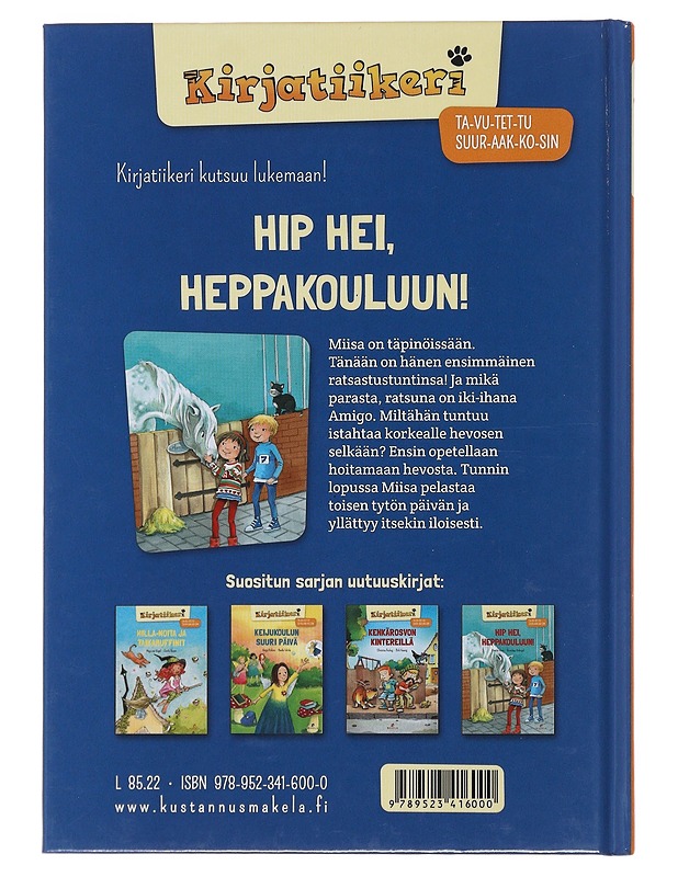 Hip hei, heppakouluun! - Benn, Amelie - Lastenkirjat - 10105510091 - 1