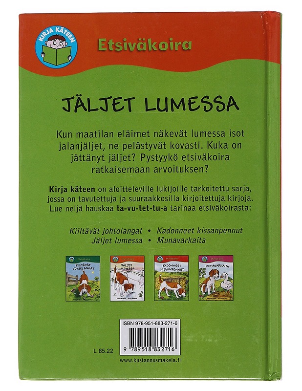 Jäljet lumessa - Wallace, Karen - Lastenkirjat - 10105510095 - 1