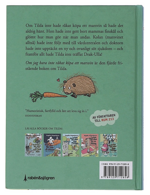 Om jag bara inte råkat köpa ett marsvin - Angerborn, Ingelin - Lastenkirjat - 10105510104 - 1