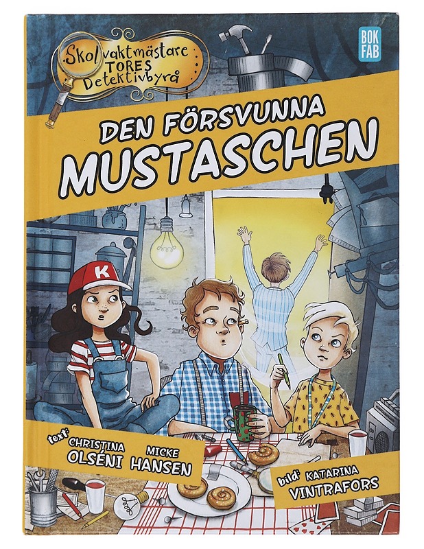Den försvunna mustaschen - Olséni, Christina - Lastenkirjat - 10105510107 - 0