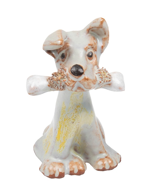 KUPITTAAN SAVI koira figuuri - Koriste-esineet - 10105510117 - 0