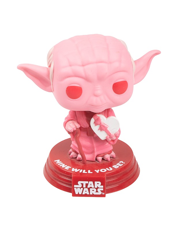 FUNKO POP Star Wars Yoda with Heart Bobble-Head figuuri - Lasten lelut - 10105510193 - 0