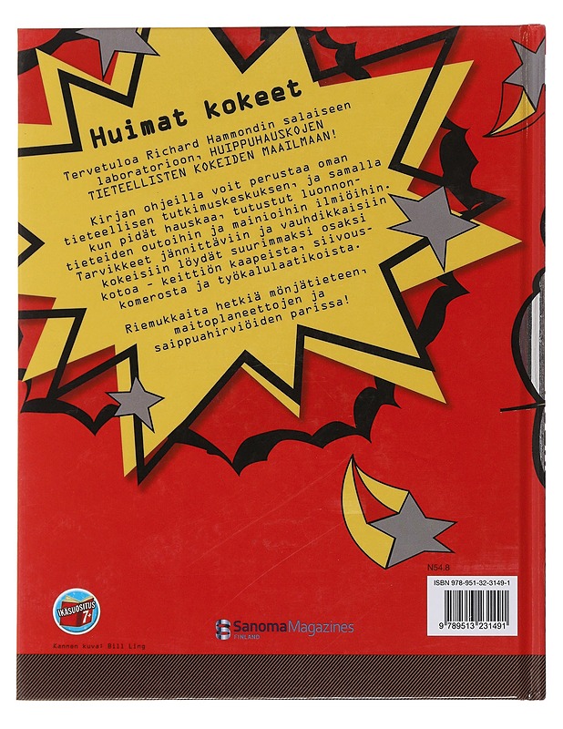 Richard Hammondin huimat kokeet : kokeile ja hämmästy! - Hammond, Richard - Tietokirjat ja oppaat - 10105510209 - 1