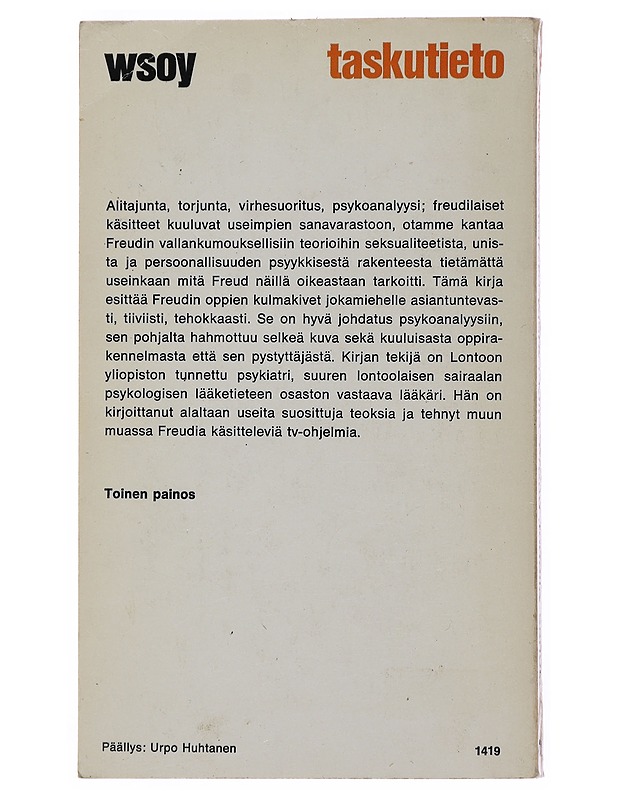 Mitä Freud todella sanoi - David Stafford-Clark - Tietokirjat ja oppaat - 10105510256 - 1