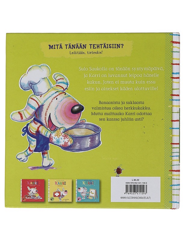 Karri leipurina - Parker-Rees, Guy - Lastenkirjat - 10105510274 - 1