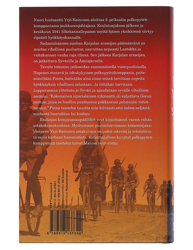 Kärkijoukkona Syvärille - Yrjö Keinonen - Historiakirjat - 10105510276 - 1