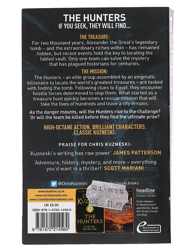 The Forbidden tomb - Chris Kuzneski  - Fantasia- ja scifi - 10105510285 - 1