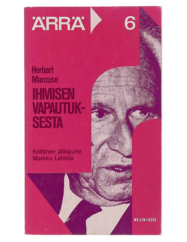 Ihmisen vapautuksesta- Herbert Marcuse - Tietokirjat - 10105510302 - 0