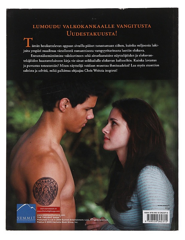 Twilight - uusikuu : virallinen kuvitettu elokuvaopas - Vaz, Mark Cotta - Musiikki- ja elokuvakirjat - 10105510308 - 1