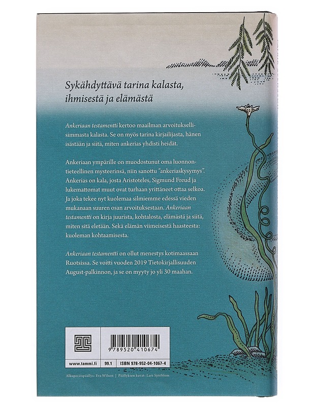 Ankeriaan testamentti : pojasta, isästä ja maailman arvoituksellisimmasta kalasta - Svensson, Patrik - Elämäkerrat ja muistelmat - 10105510321 - 1