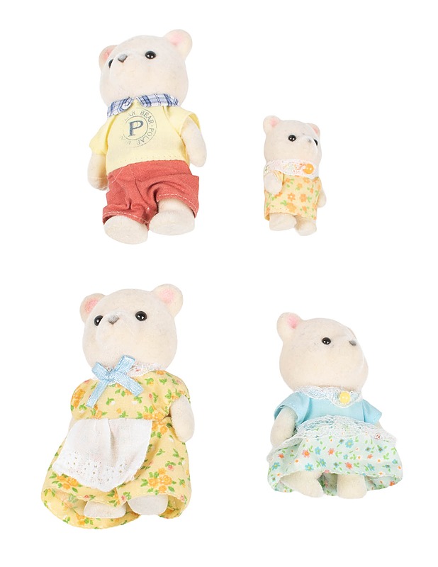 SYLVANIAN FAMILIES jääkarhuperhe, 4 hahmoa - Lasten lelut - 10105510322 - 0