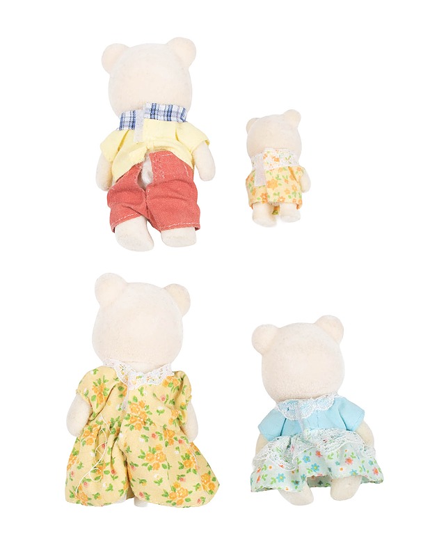 SYLVANIAN FAMILIES jääkarhuperhe, 4 hahmoa - Lasten lelut - 10105510322 - 1