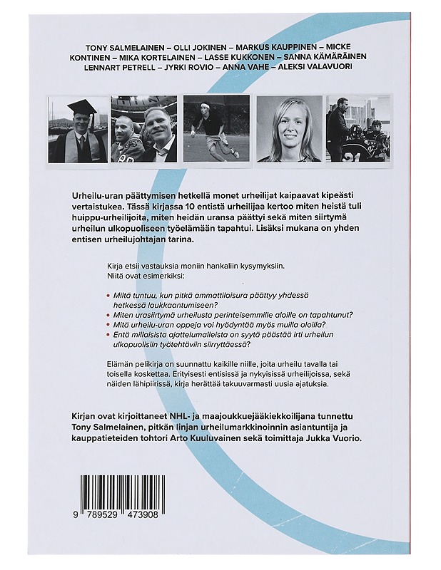 Elämän pelikirja : rakkaudesta urheilijoihin - Salmelainen, Tony - Elämäkerrat ja muistelmat - 10105510338 - 1