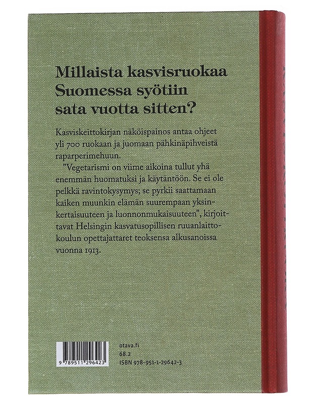 Kasvis-kotiruoka : keittokirja kotia varten - Reinilä, Edit - Ruokakirjat - 10105510349 - 1