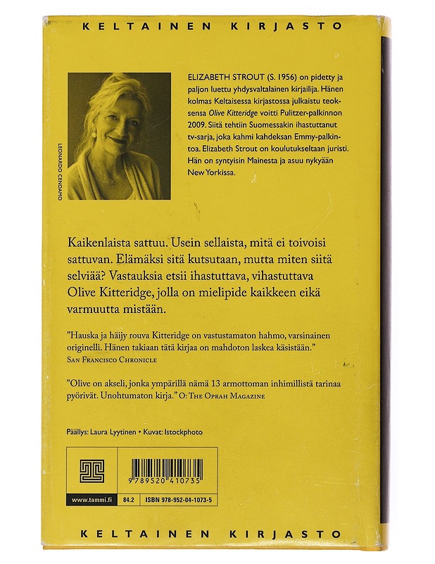 Olive Kitteridge - Strout, Elizabeth - Romaanit ja novellit - 10105510356 - 1