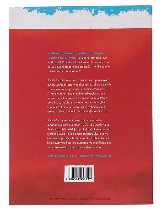 Muuttajat - Martikainen, Tuomas - Tietokirjat - 10105510371 - 1