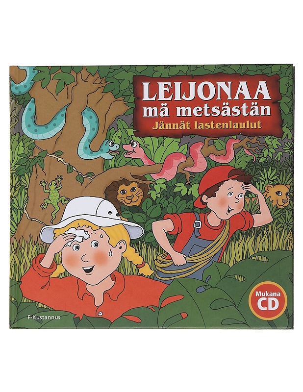 Leijonaa mä metsästän : jännät lastenlaulut - Kari, Virpi - Lastenkirjat - 10105510374 - 0