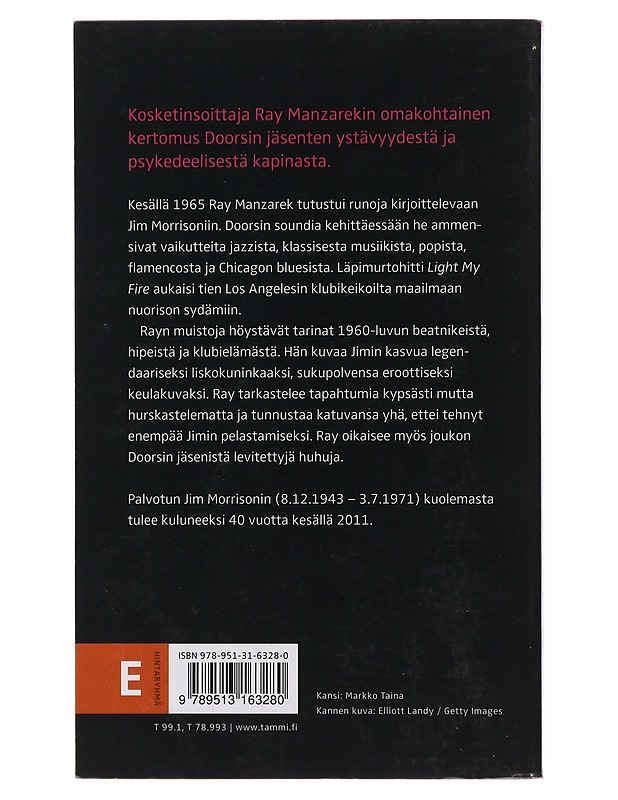 Light my fire : matkani Doorsin kanssa - Manzarek, Ray - Elämäkerrat ja muistelmat - 10105510382 - 1