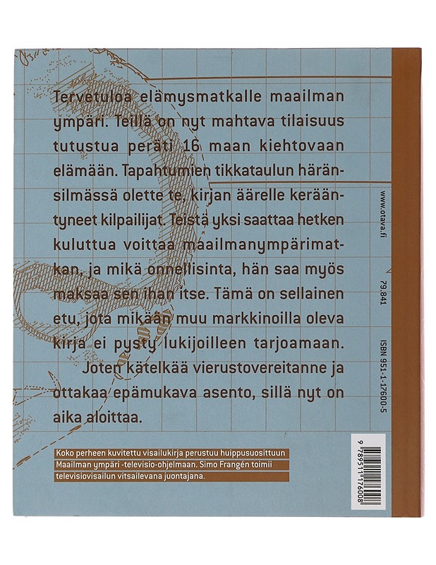 Maailman ympäri maisteri Frangenin siivellä - Simo Frangén - Tietokirjat ja oppaat - 10105510394 - 1