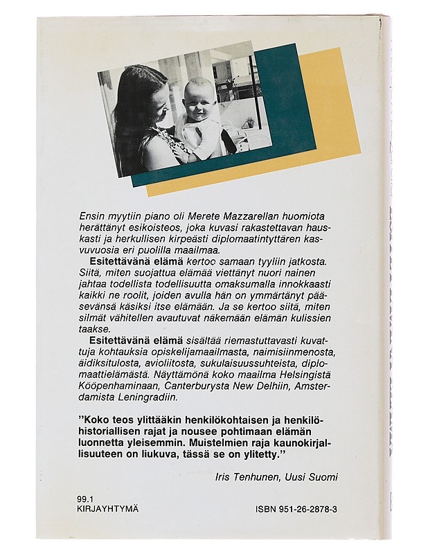 Esitettävänä elämä - Mazzarella, Merete - Elämäkerrat ja muistelmat - 10105510396 - 1