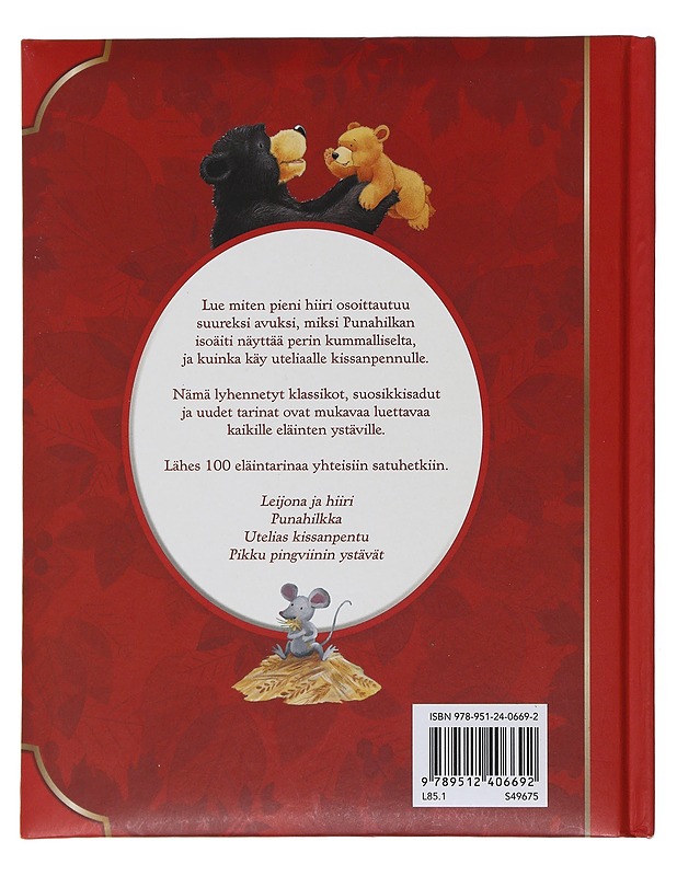 Rakkaimmat eläinsadut - Rekiaro, Päivi - Lastenkirjat - 10105510399 - 1