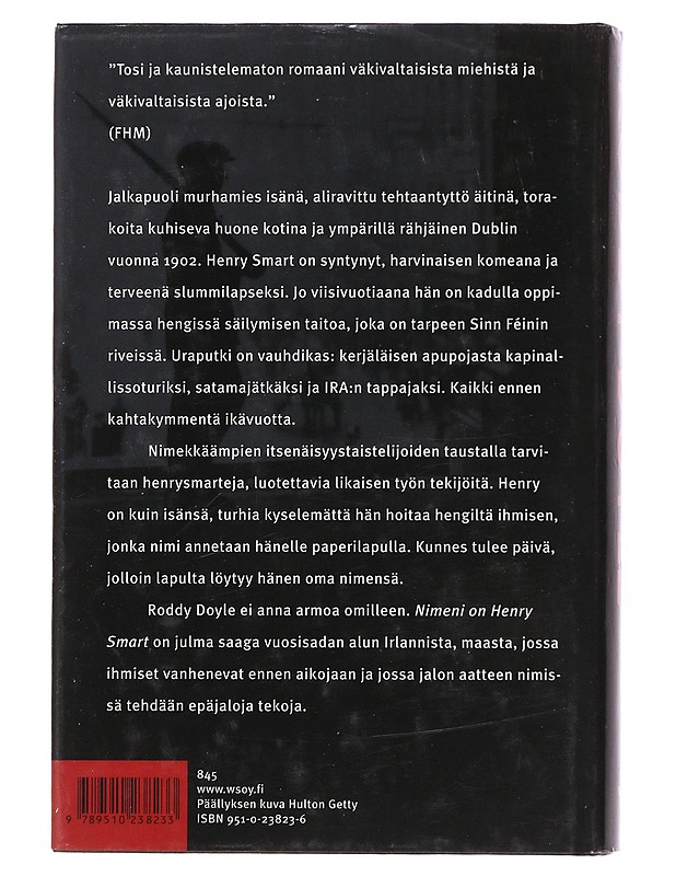 Nimeni on Henry Smart - Doyle, Roddy - Romaanit ja novellit - 10105510408 - 1