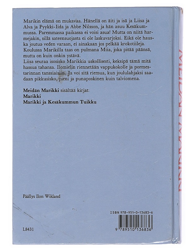 Meidän Marikki - Lindgren, Astrid - Lastenkirjat - 10105510443 - 1