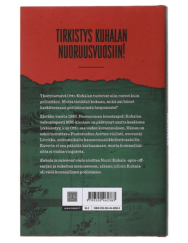 Kuhala ja vaiennut viulu - Markku Ropponen - Jännitys ja dekkarit - 10105510450 - 1