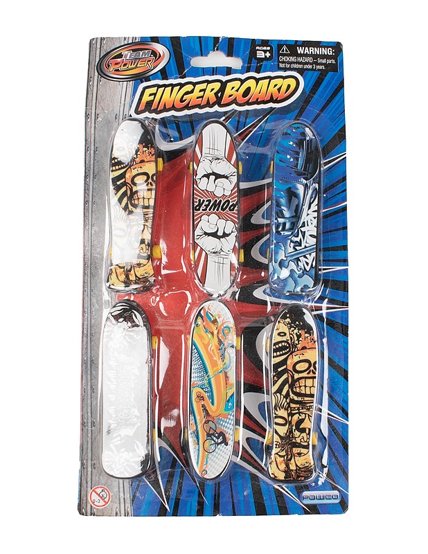 TEAM POWER Finger Board sormiskeittilautasetti - Lasten lelut - 10105510458 - 0
