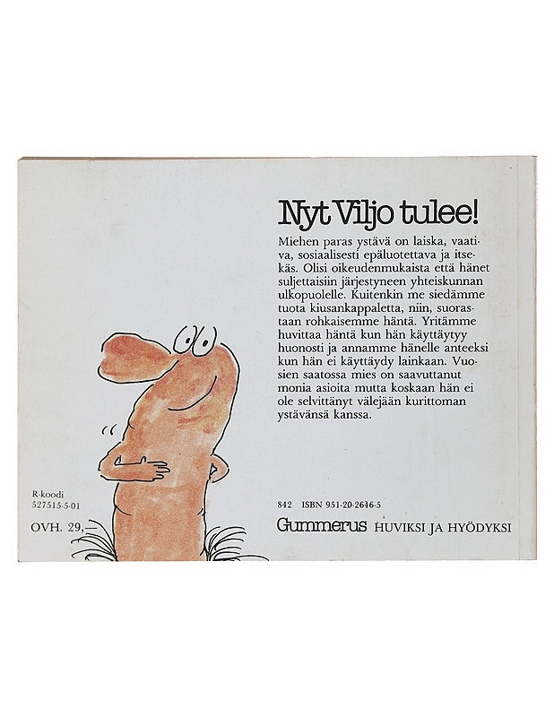 Miehen paras ystävä : nyt Viljo tulee! - Jolliffe, Gray - Lastenkirjat - 10105510461 - 1