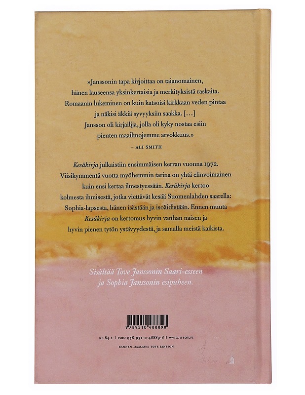 Kesäkirja - Jansson, Tove - Romaanit ja novellit - 10105510460 - 1