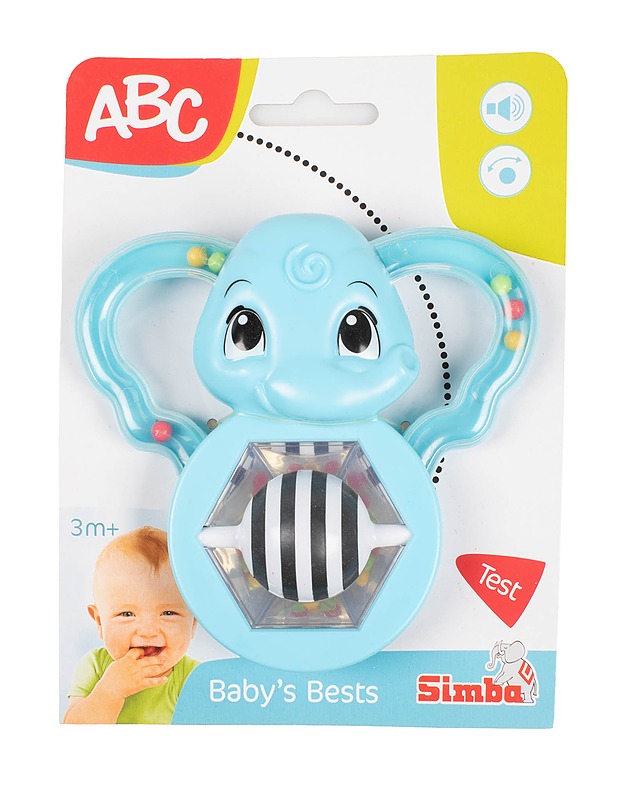 SIMBA Abc Elephant helistin - Lasten lelut - 10105510469 - 0
