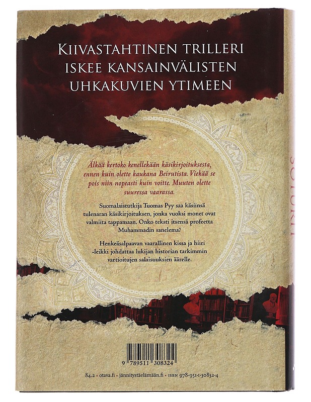 Profeetan soturit - Markus Falk - Jännitys ja dekkarit - 10105510472 - 1