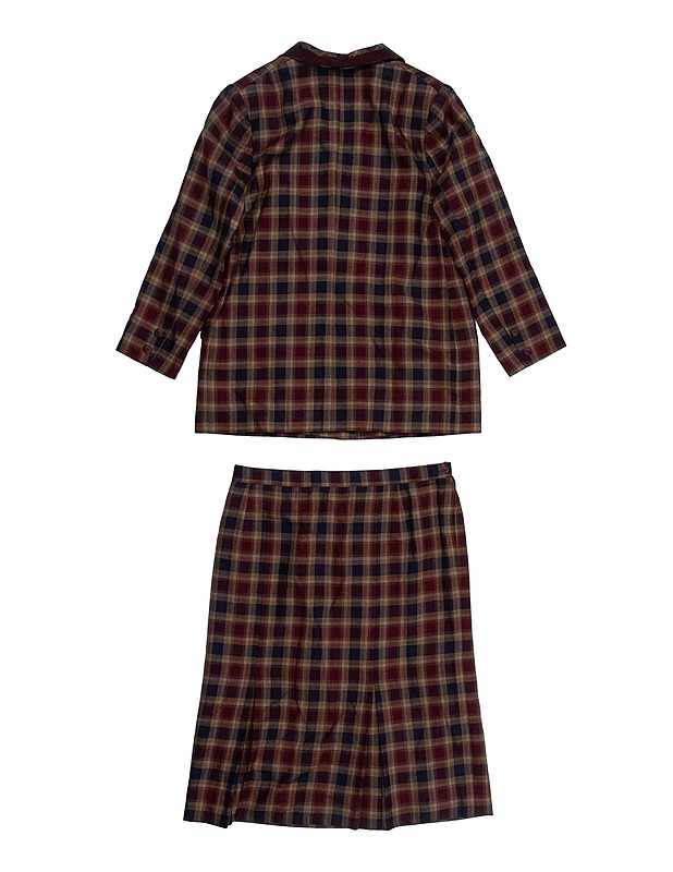 Ruudullinen hamepuku - Naisten takit ja jakut - 10105510471 - 1