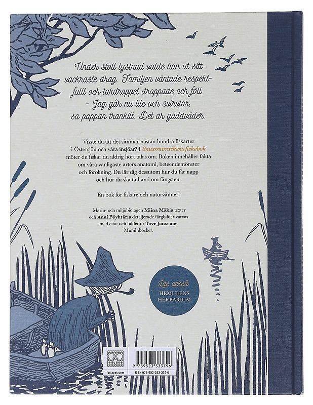 Snusmumrikens fiskebok - Mäki, Miina - Tietokirjat - 10105510490 - 1