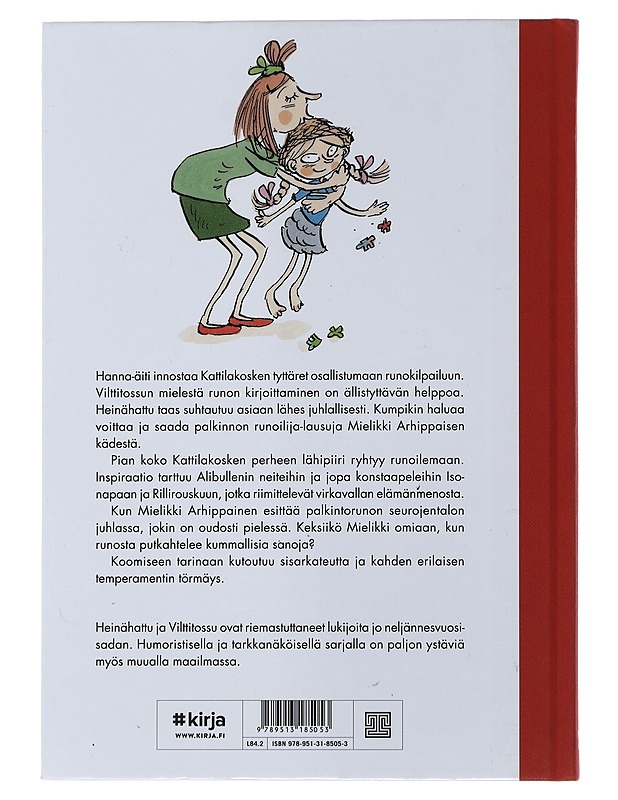 Heinähattu ja Vilttitossu runoilijoina - Nopola, Sinikka - Lastenkirjat - 10105510492 - 1