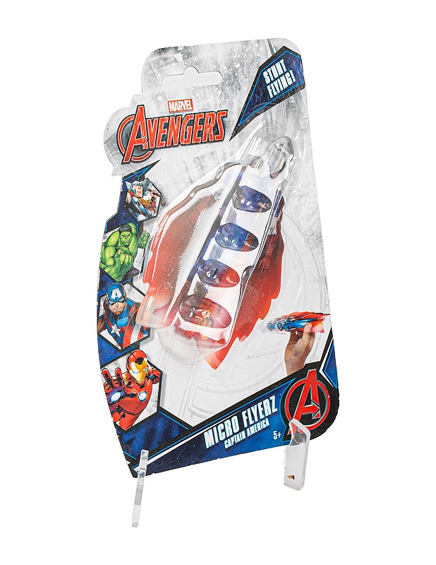 MARVEL Micro Flyerz Captain America lelu - Lasten lelut - 10105510497 - 0