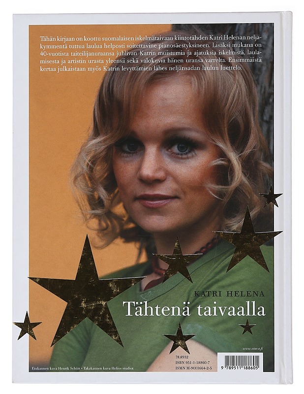 Tähtenä taivaalla : lauluja ja tarinoita - Katri Helena - Elämäkerrat ja muistelmat - 10105510504 - 1