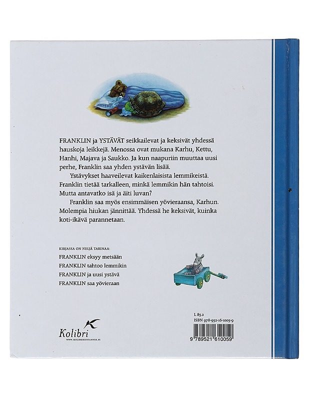 Franklin ja ystävät : suuri lastenlukemisto - Bourgeois, Paulette - Lastenkirjat - 10105510526 - 1