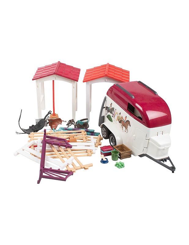SCHLEICH Horse Club hevostraileri ja tarvikkeet - Lasten lelut - 10105510536 - 0