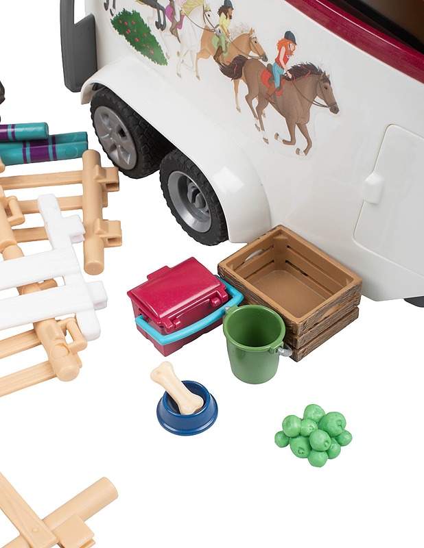 SCHLEICH Horse Club hevostraileri ja tarvikkeet - Lasten lelut - 10105510536 - 1