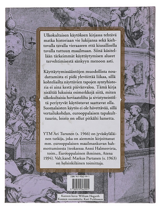 Ulkokultaisen käytöksen kirja - Turunen, Ari - Historiakirjat - 10105510560 - 1