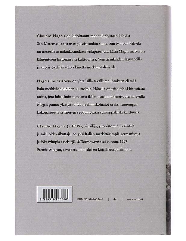 Mikrokosmoksia - Magris, Claudio - Historiakirjat - 10105510569 - 1
