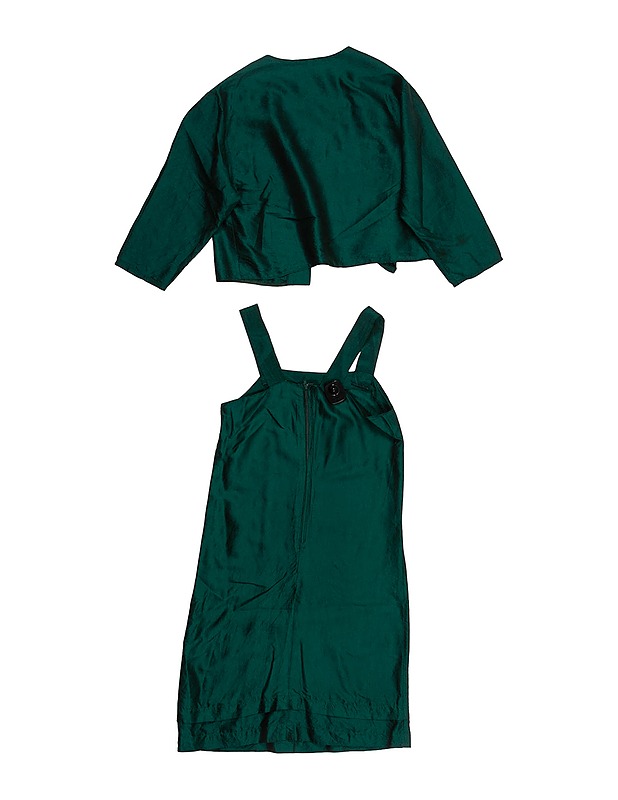 Vihreä mekko ja jakku - Naisten takit ja jakut - 10105510598 - 1