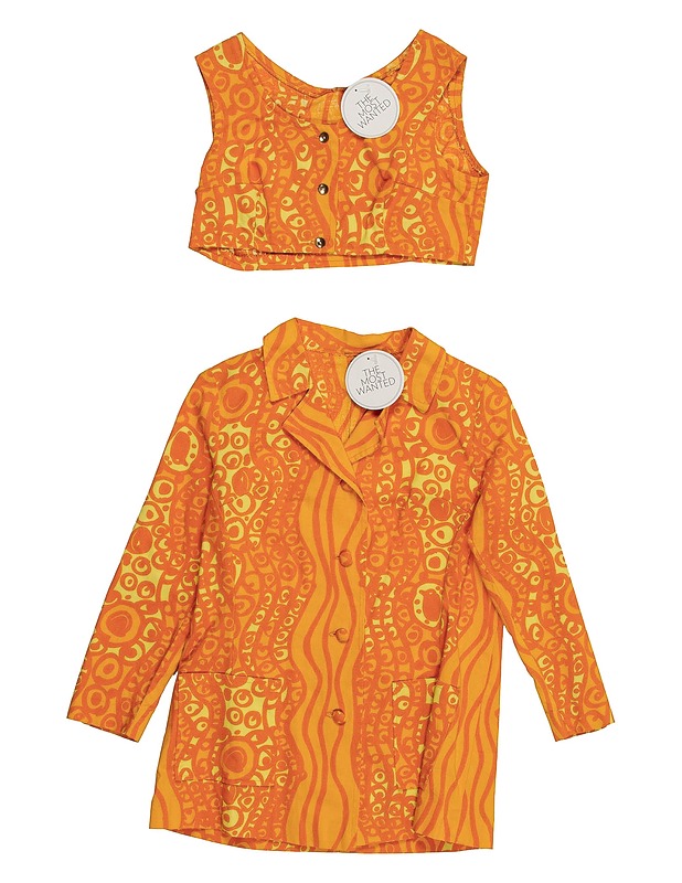 Oranssi takki ja toppi - Naisten paidat ja topit - 10105510616 - 0