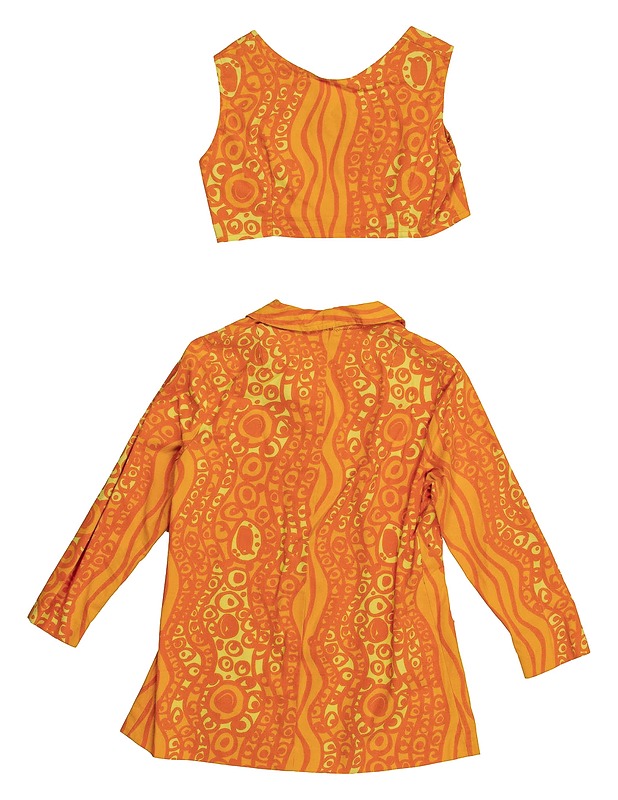 Oranssi takki ja toppi - Naisten paidat ja topit - 10105510616 - 1