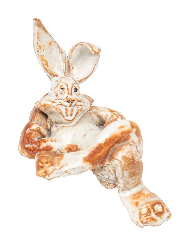 KUPITTAAN SAVI jänis figuuri - Koriste-esineet - 10105510625 - 0