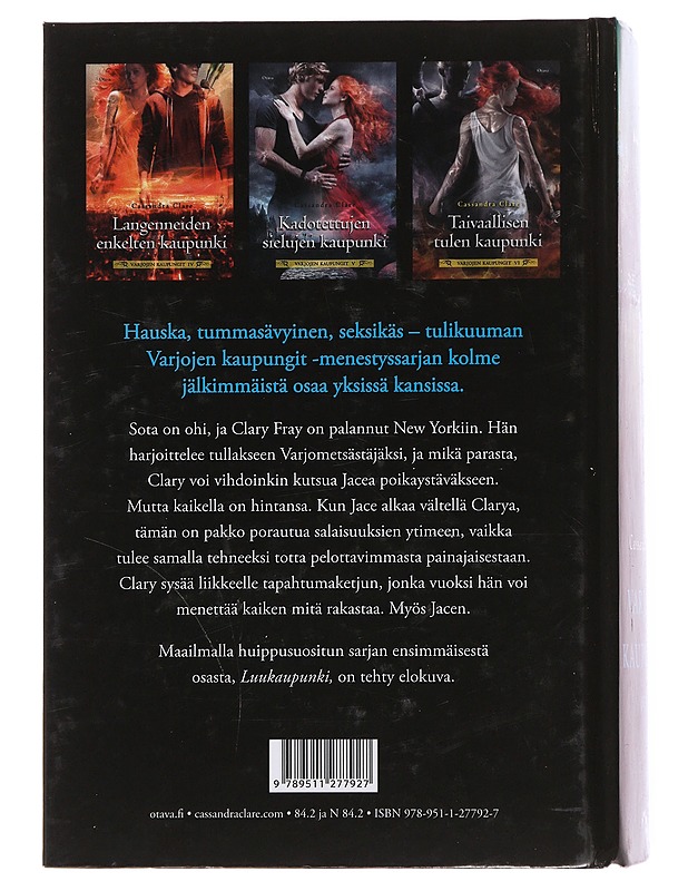 Varjojen kaupungit 4-6 - Clare, Cassandra - Fantasia- ja scifi - 10105510629 - 1